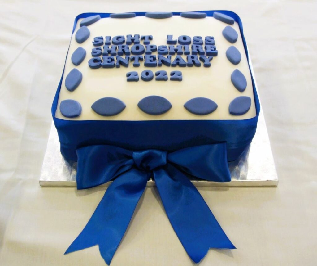 Centenary celebration cake